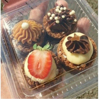 Embalagem para Brigadeiros Doce Quadrado