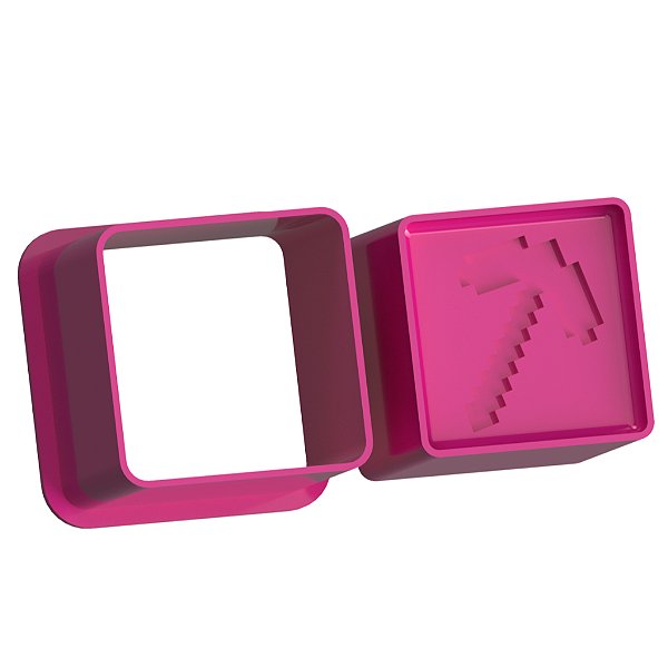 Picareta (Jogo da Construção) - Ejetor Modelador para Brigadeiro
