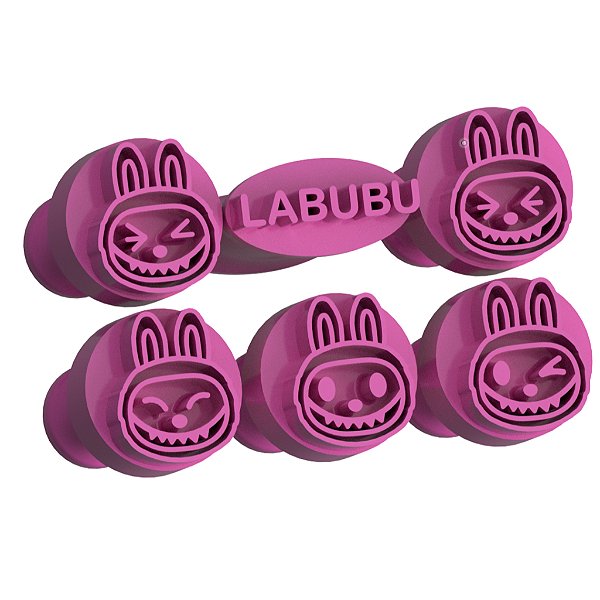 Carimbo para Doces Brigadeiro - Monstrinho Labu Bu