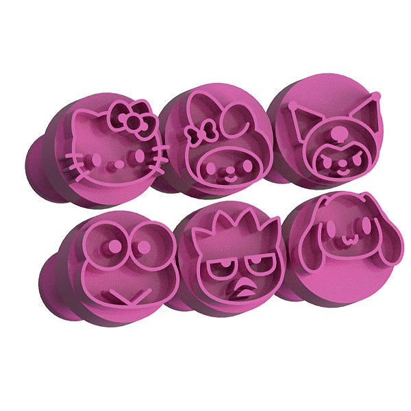 Carimbo para Doces Brigadeiro - Gatinha Japonesa 2