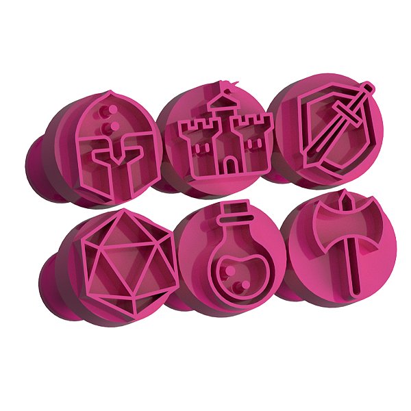 Carimbos para Doces Brigadeiros - RPG