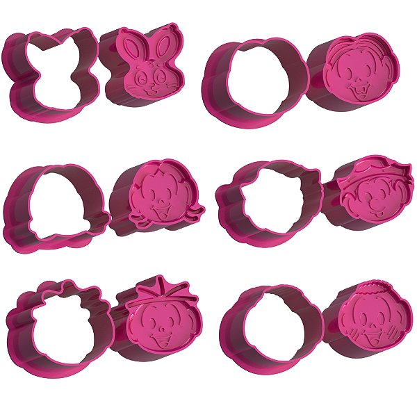 Môniquinha e Amigos - Ejetor Modelador para Brigadeiros