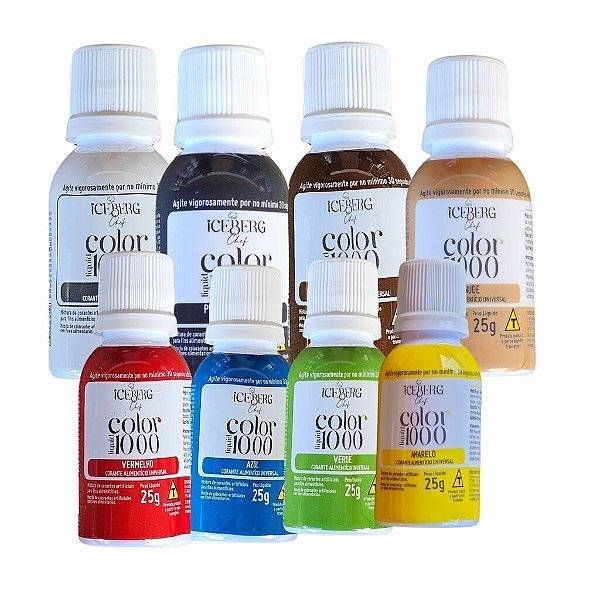 Tintas Alimentícias Color 1000 Iceberg - 25g