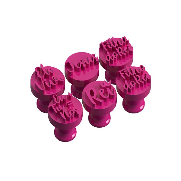 Carimbos para Doces Brigadeiros - Frases Religiosas (2,5cm)