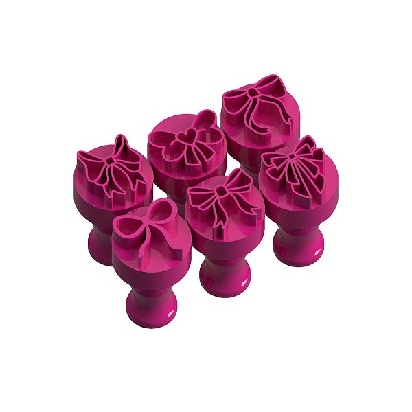 Carimbos para Doces Brigadeiros - Laços 2