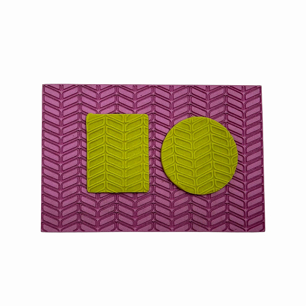 Textura Emborrachada para Pasta Americana - Crochê