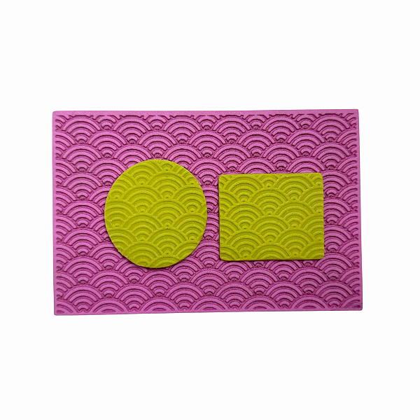 Textura Emborrachada para Pasta Americana - Arco-íris