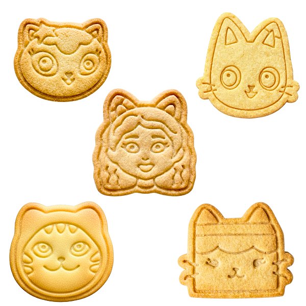 Cortadores e Marcadores para Biscoitos | Casa Mágica 5cm | Ideal para Massas, Pasta Americana e Biscuit