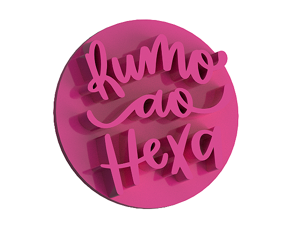 Carimbo para Doces Brigadeiro - Rumo ao Hexa 3cm