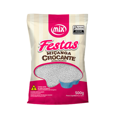 Confeito Miçanga 500g Mix