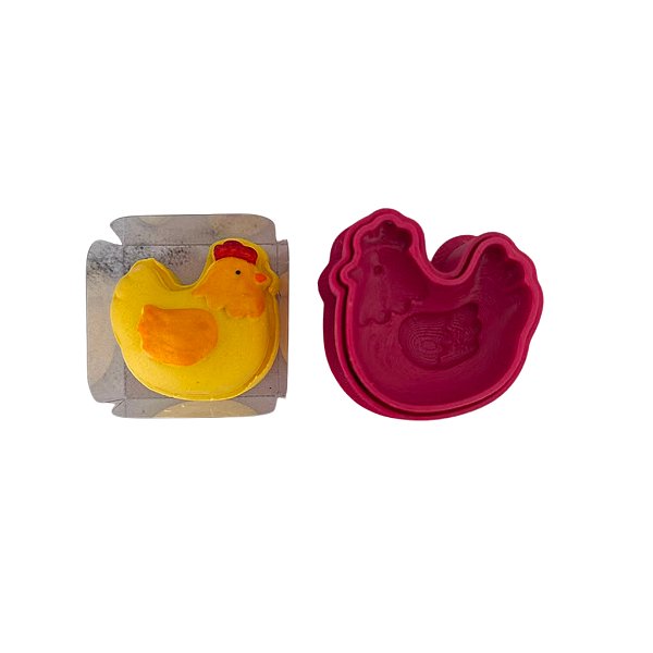 Galinha 2 (Fazendinha) - Ejetor Modelador para Brigadeiros