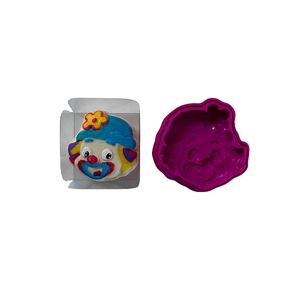 Ejetor Modelador para Brigadeiro - Palhaço Pati - 2 Peças - 3,5 cm x 4,00 cm (Aproximadamente)