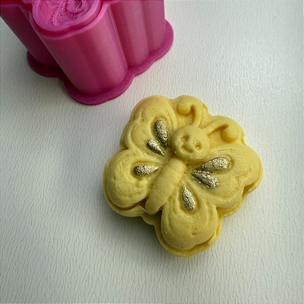 Borboleta Feliz (Jardim) - Ejetor Modelador para Brigadeiros