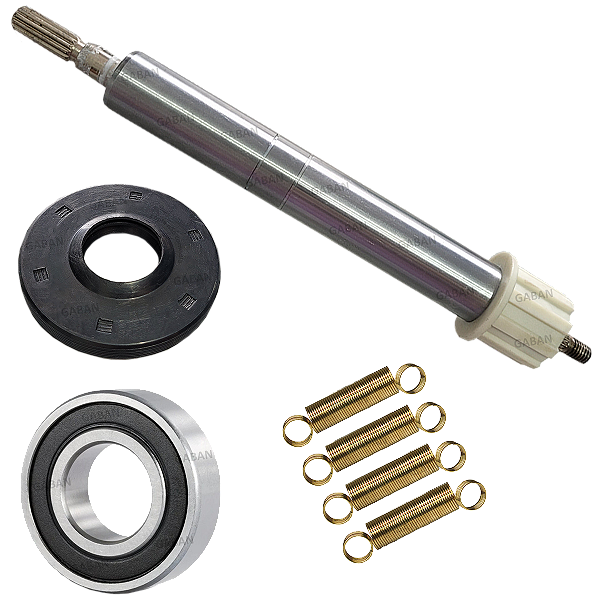 Kit Tubo Eixo Rolamento Retentor Electrolux Lt50 Lt60 Ltd06