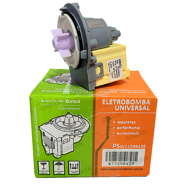 Eletrobomba Lavadora Brastemp Consul Original 110v