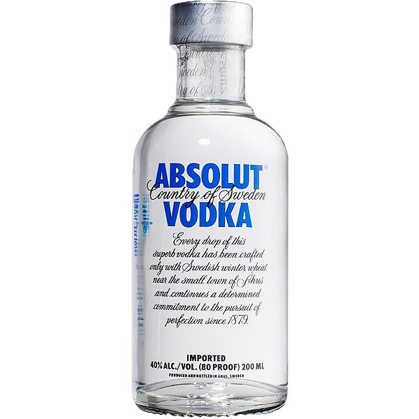 Absolut Miniatura 200ml