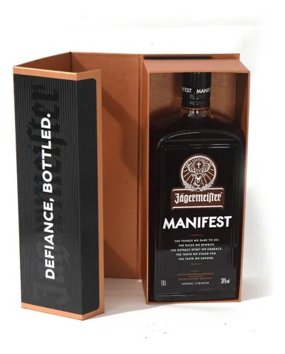 Licor Jagermeister Manifest 1L