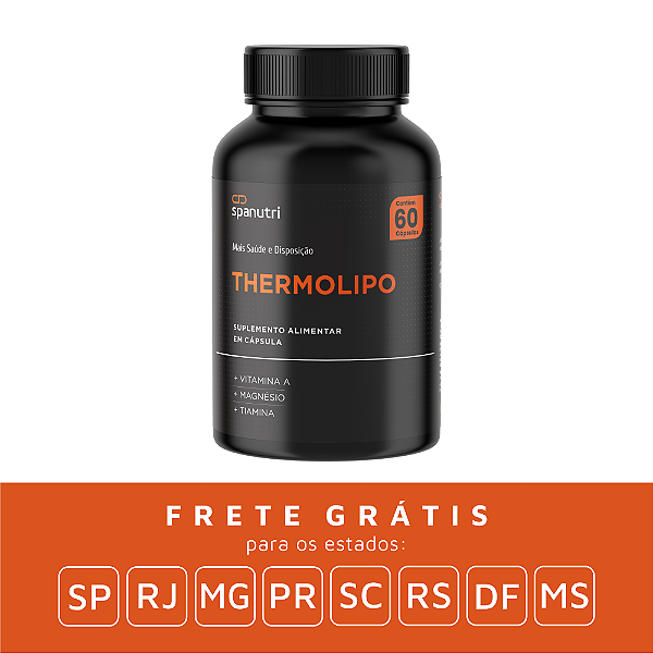 THERMOLIPO - FRASCO 60 CÁPSULAS.