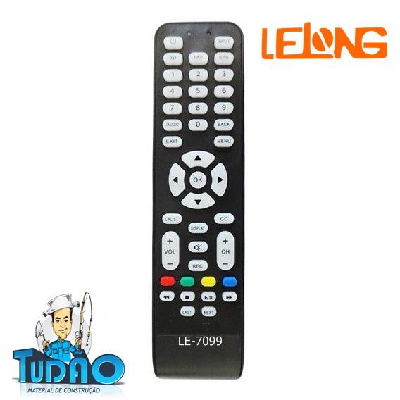 Controle TV AOC LED LE-7099 Lelong