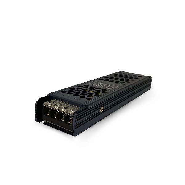 Fonte Slim 12v 8.3a 100v Fita Led Cftv Drive Bivolt