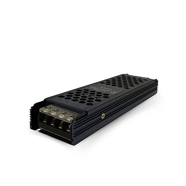 Fonte 12v Slim 25a Chaveada 300w 110/220v Bivolt - Metalica