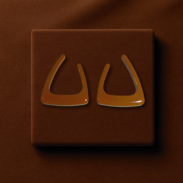 Brinco Icon - Marrom Mocha