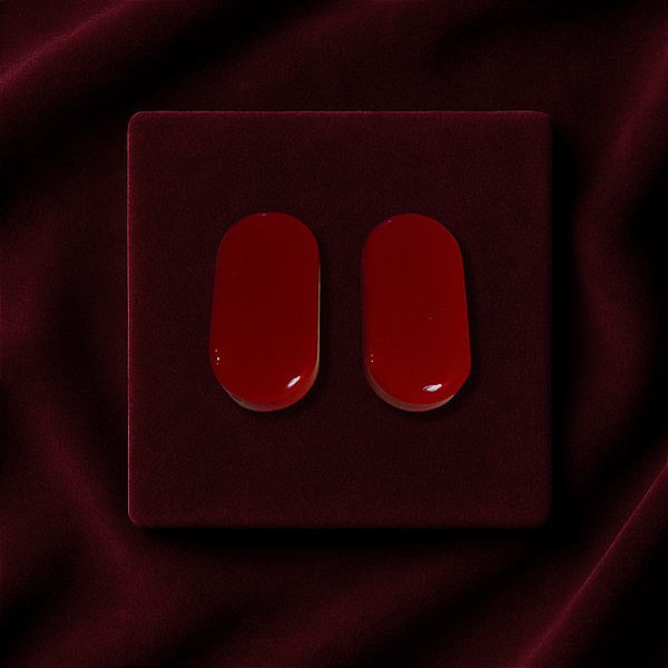 Brinco  Long - Vermelho Cereja