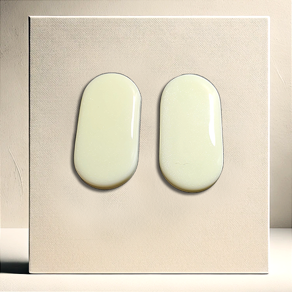 Brinco  Long - Branco Marfim