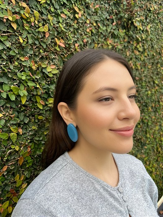 Brinco Elli - Azul Índigo