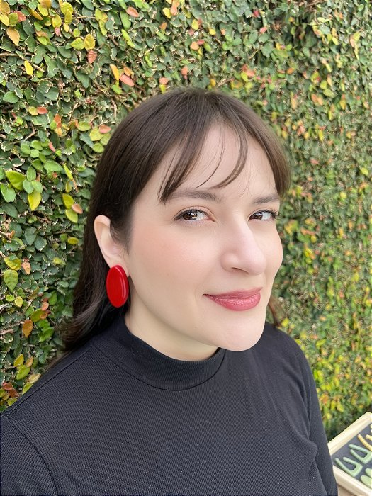 Brinco Elli - Vermelho Cereja