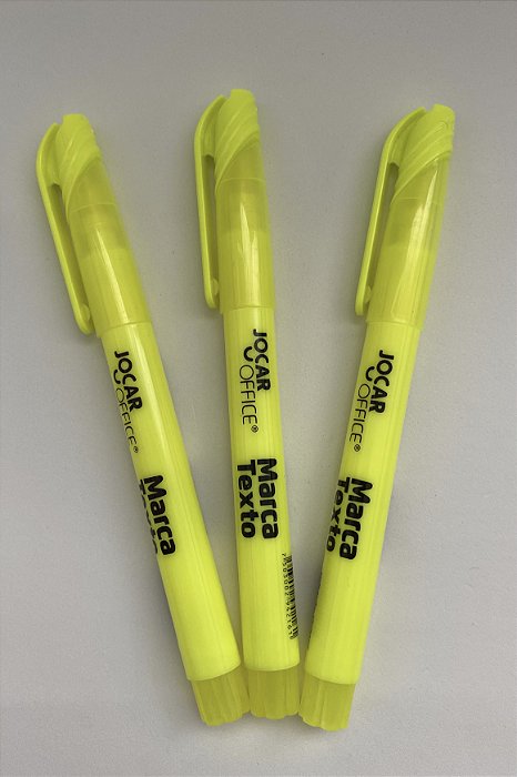 Marca Texto Jocar Office amarelo