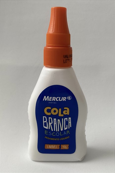 Cola branca escolar 40g Mercur