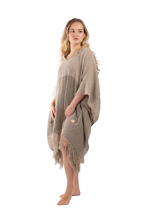 Poncho Simbora Tear Caqui Musgo