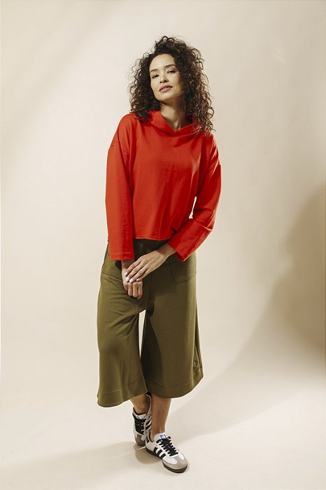 Moletom Curto  Frente