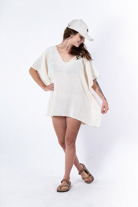 Kaftan Curto Tear Cru