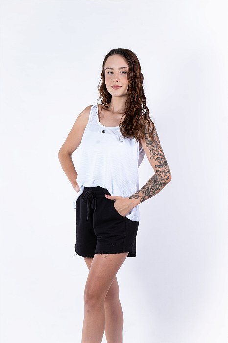 Regata Flamê Branca