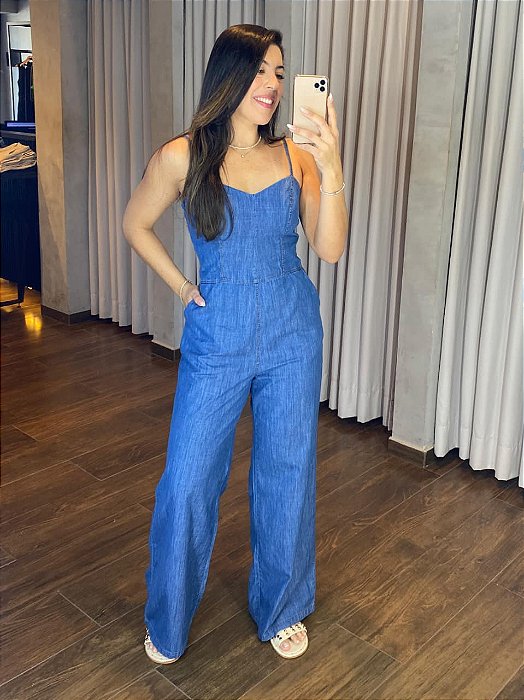 MACACÃO LONGO JEANS