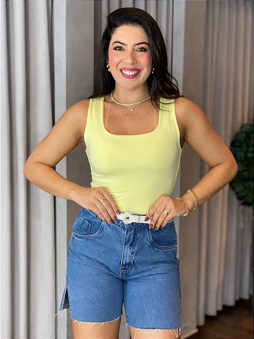 BERMUDA JEANS MEIA COXA