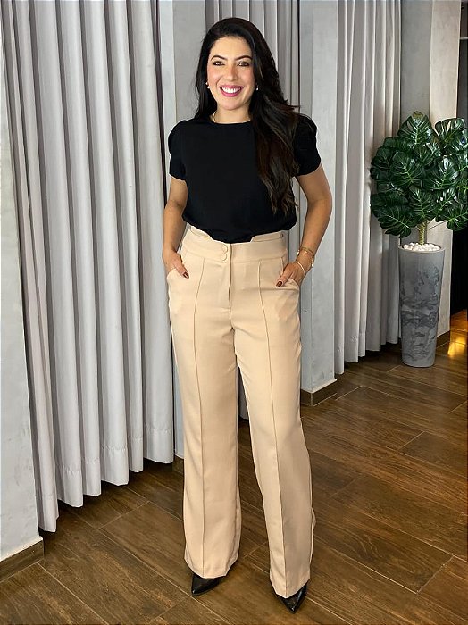 CALÇA PANTALONA ALFAIATARIA