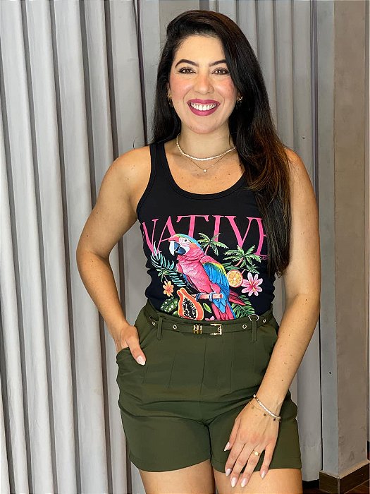 REGATA CANELADA ESTAMPA