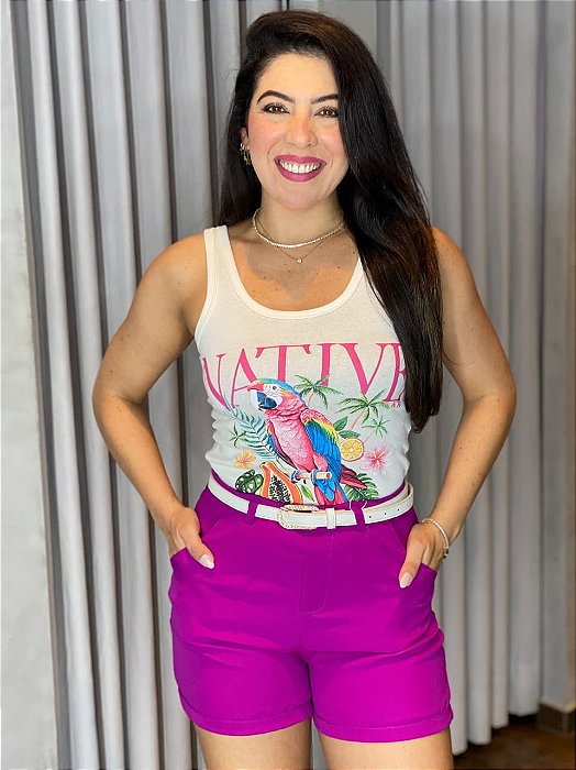 REGATA CANELADA ESTAMPA