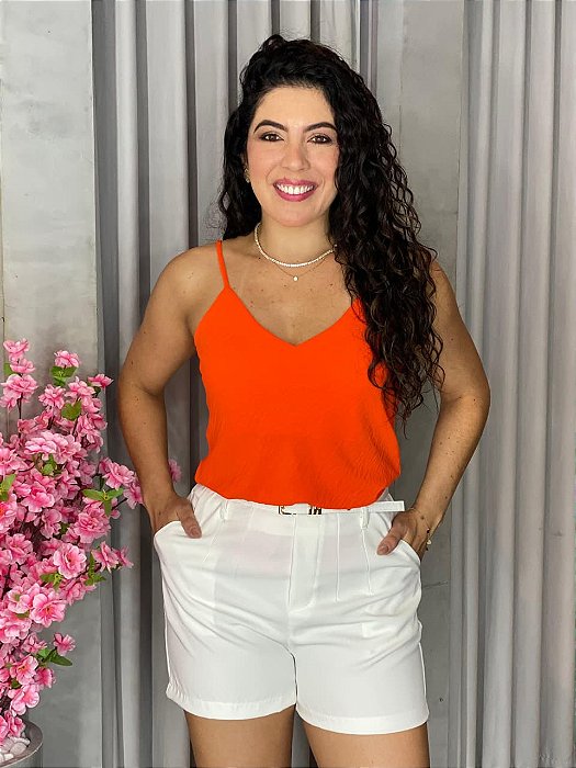 BLUSA CREPE ALCINHA