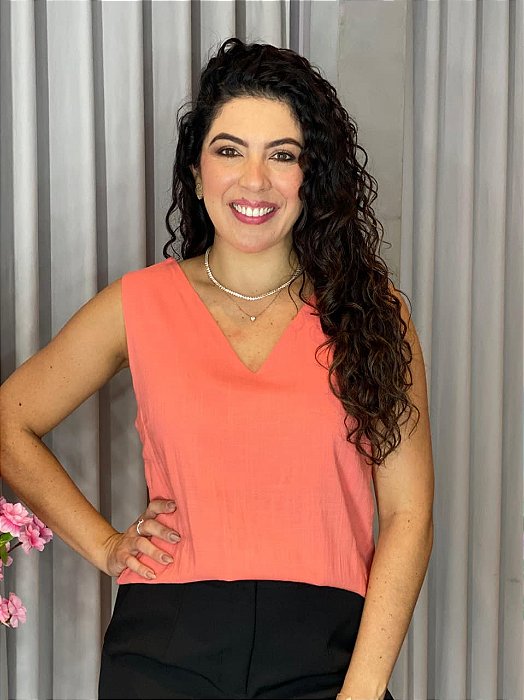 BLUSA REGATA DECOTE V