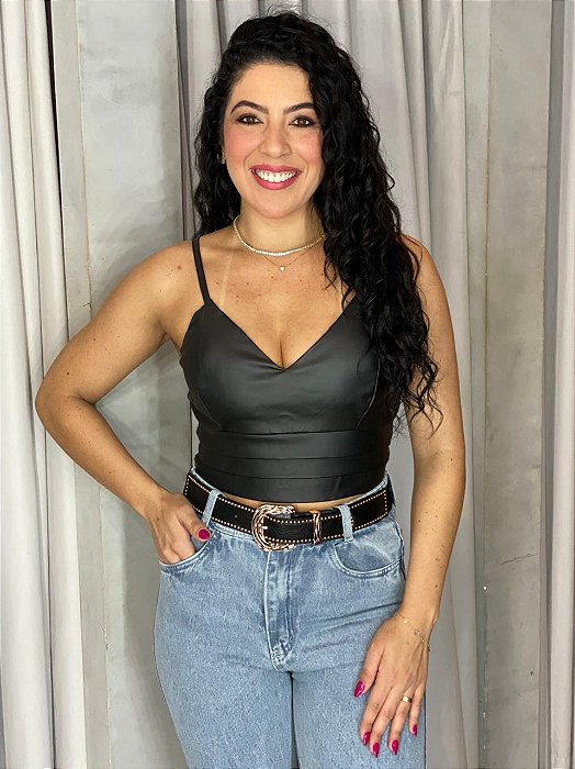 CROPPED CORINO ZÍPER COSTAS