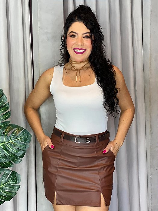 SHORT SAIA CORINO COM CINTO