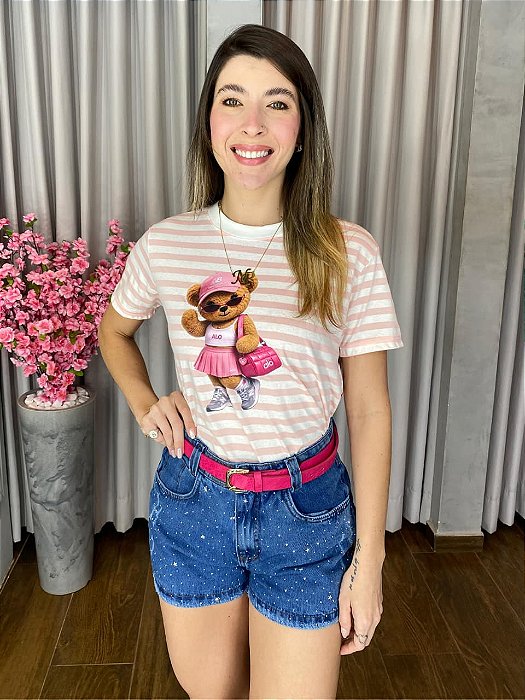 SHORT JEANS BRILHO