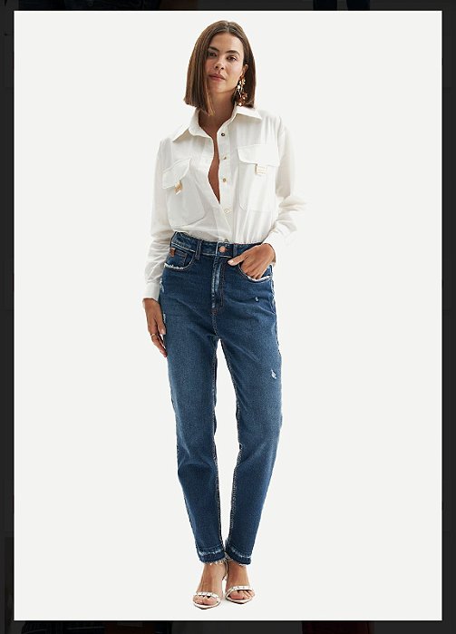 CALÇA JEANS LANÇA PERFUME
