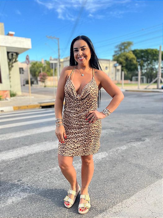 VESTIDO LANÇA PERFUME ESTAMPADO