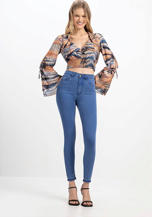CALÇA LEZ A LEZ SKINNY SUPER ALTA