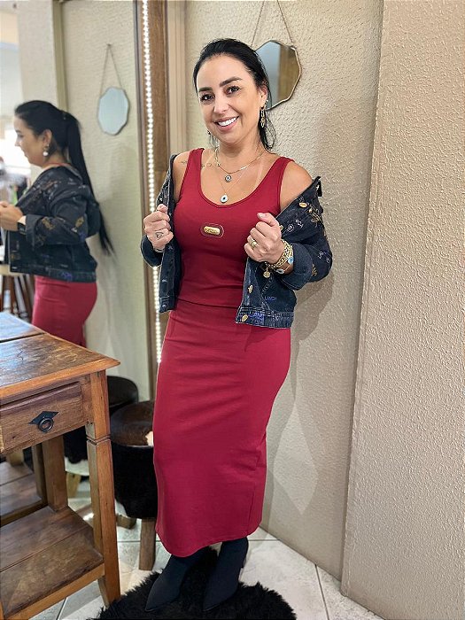 VESTIDO LANÇA PERFUME MIDI